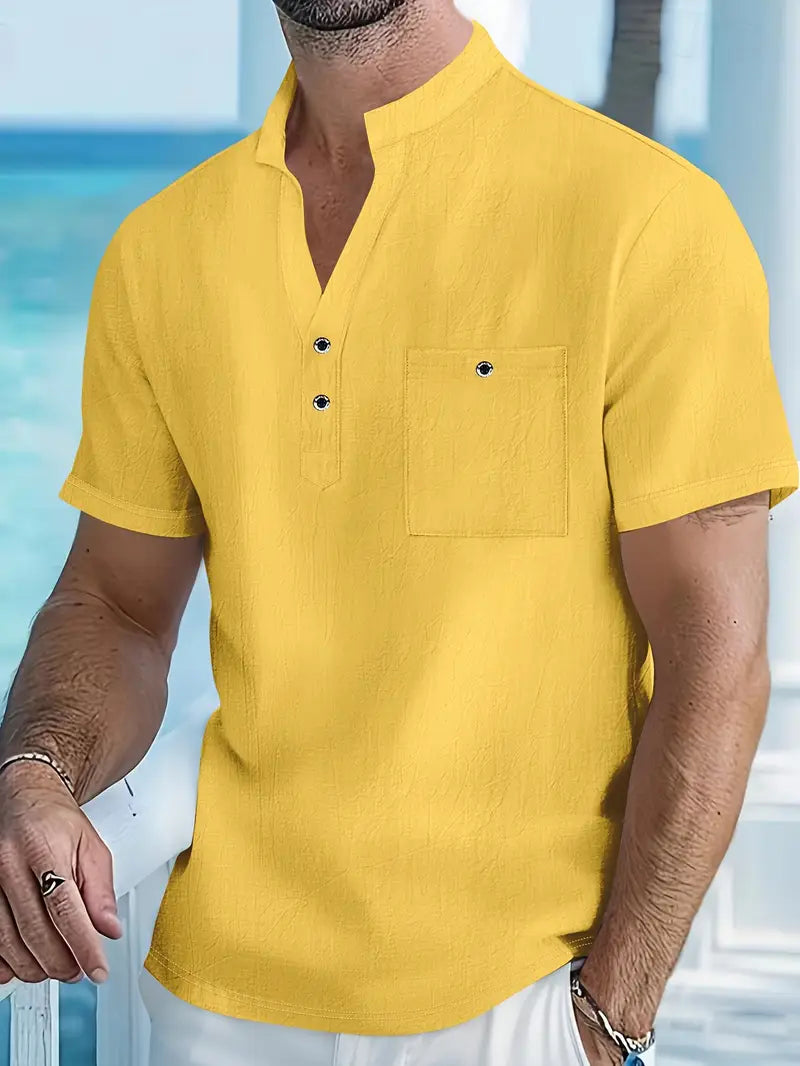 Lenoir™ | Elegant kortærmet skjorte