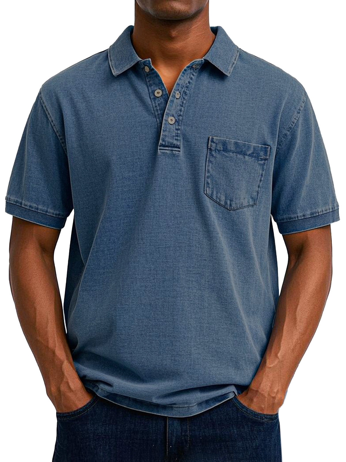 Lenoir™ - Vintage Casual Polo Shirt til Mænd