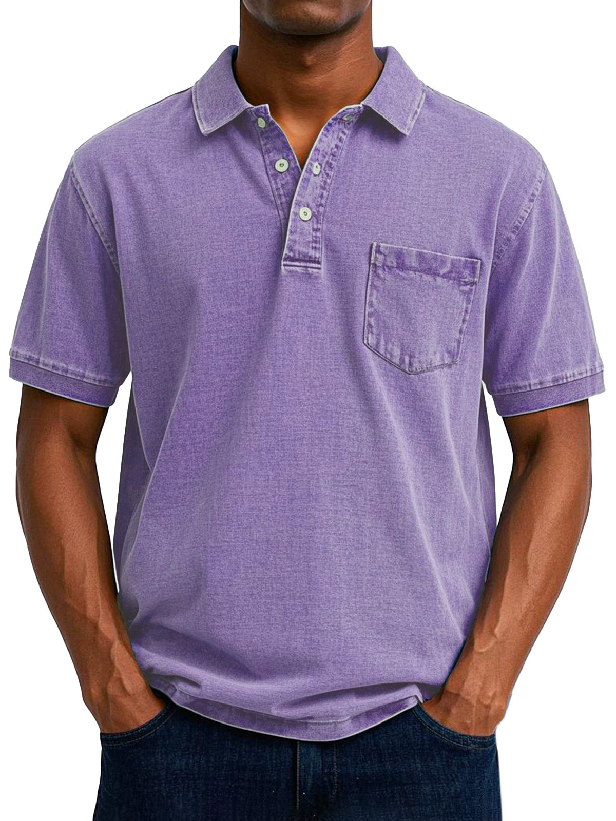 Lenoir™ | Vintage Casual Polo Skjorte til Mænd