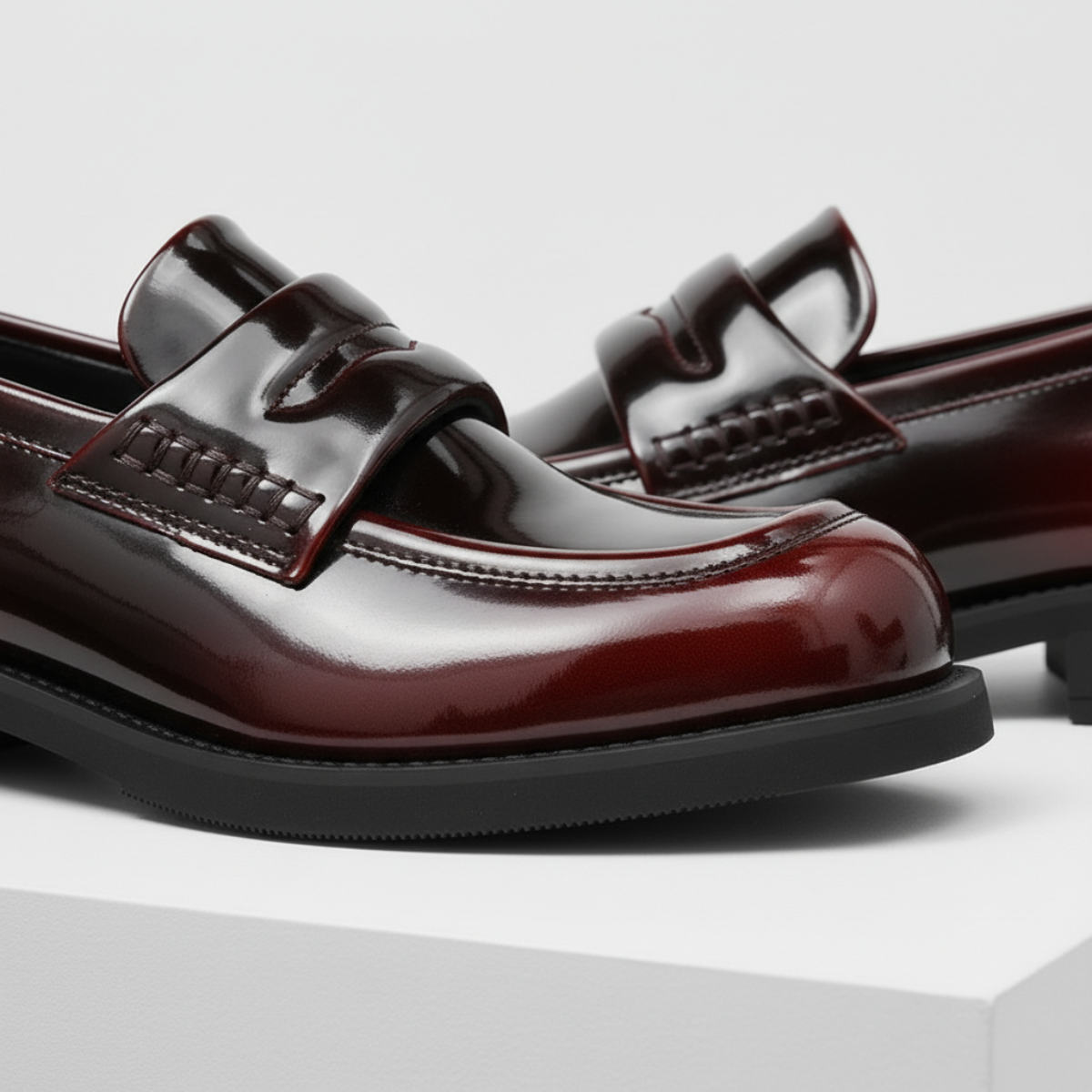 Salvatore Læder Loafers