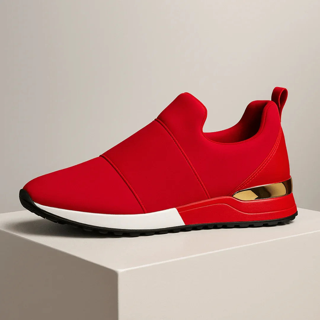 Harper Lane Gilded Sneakers