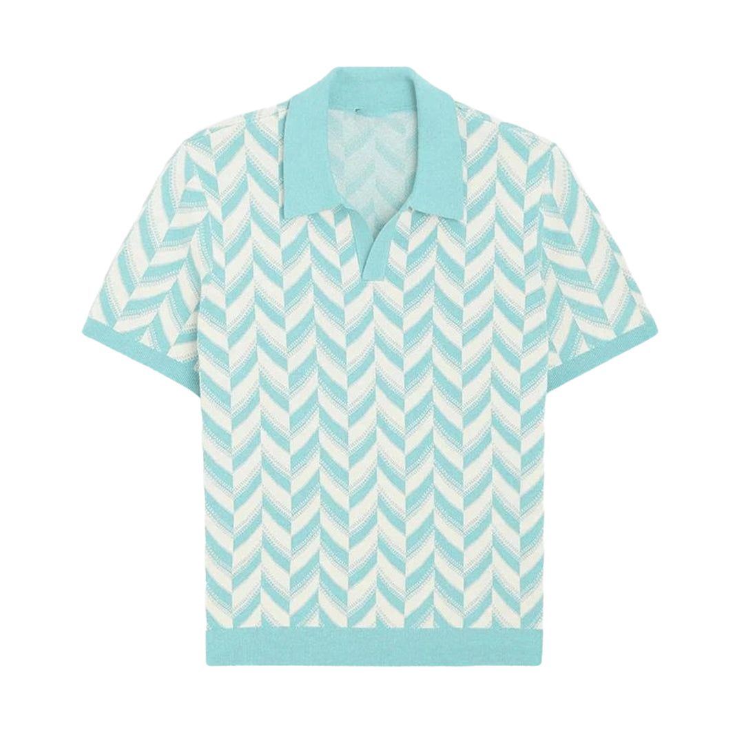 Lenoir™ | Polo med V-hals