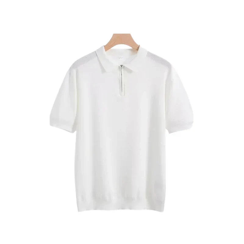 Lenoir™ | Polo med lynlås Marbella