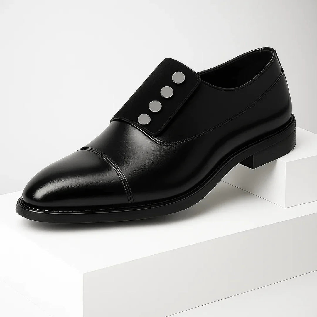 Corvani Cap-Strap Loafer