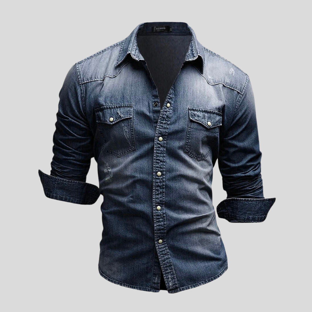 Lenoir™ - Moderne denimskjorte