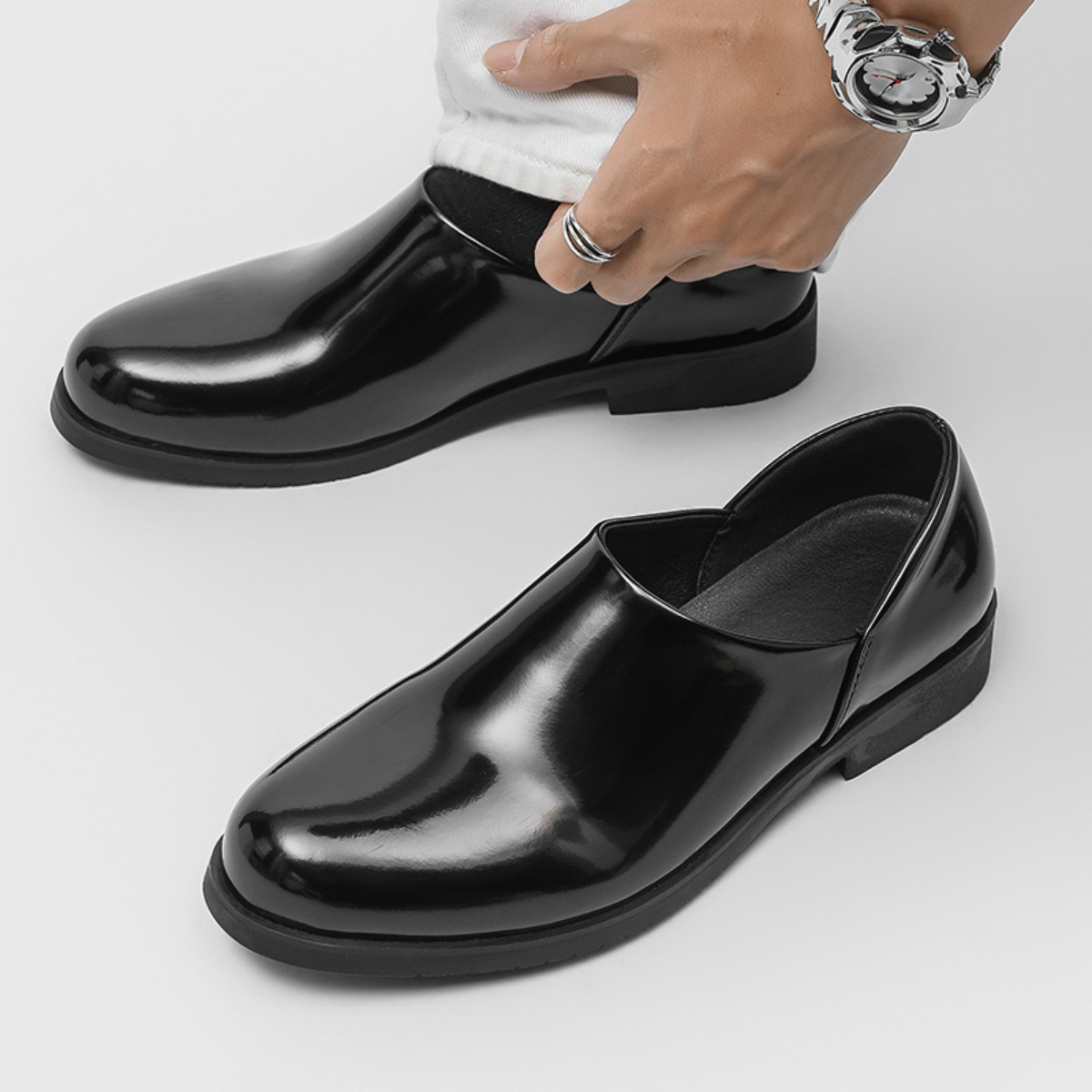 Vincenzo Læder Loafers