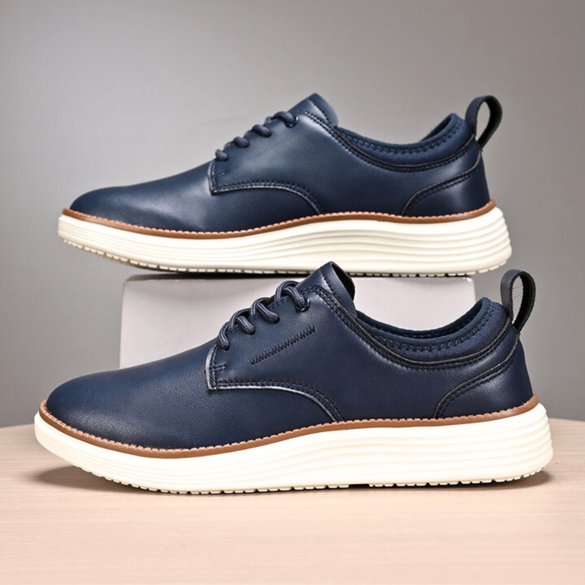 Alvoro Læder Sneakers