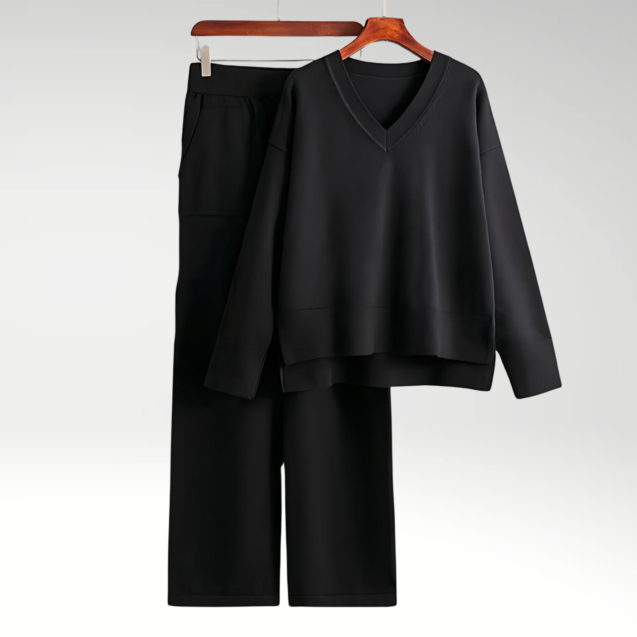 Lenoir™ | Luxe Sæt med to dele V-hals