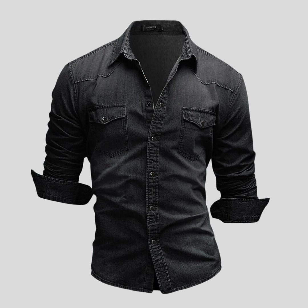 Lenoir™ - Moderne denimskjorte
