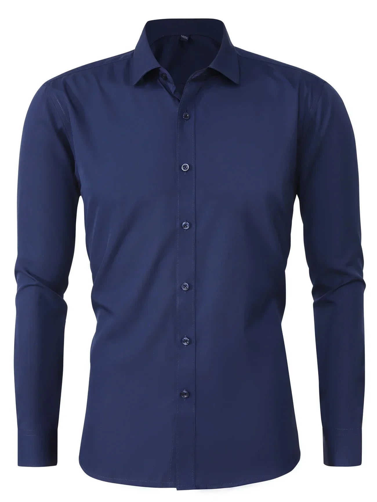 Lenoir™ | Elegant langærmet skjorte med knapper