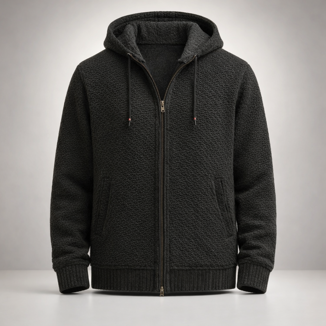 Avalon Ridge Strikket Hoodie