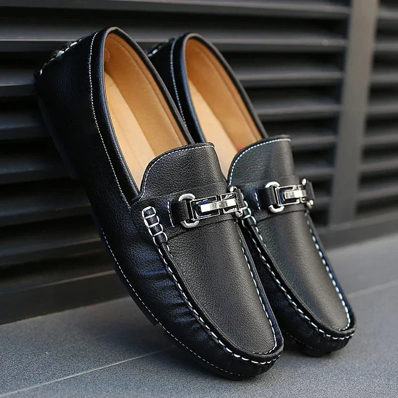 Ægte Læder Loafers