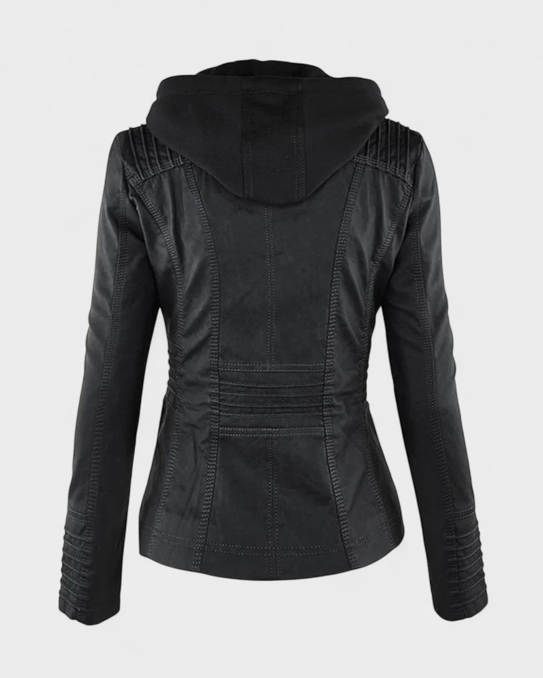 Alberte™ | Læderjakke