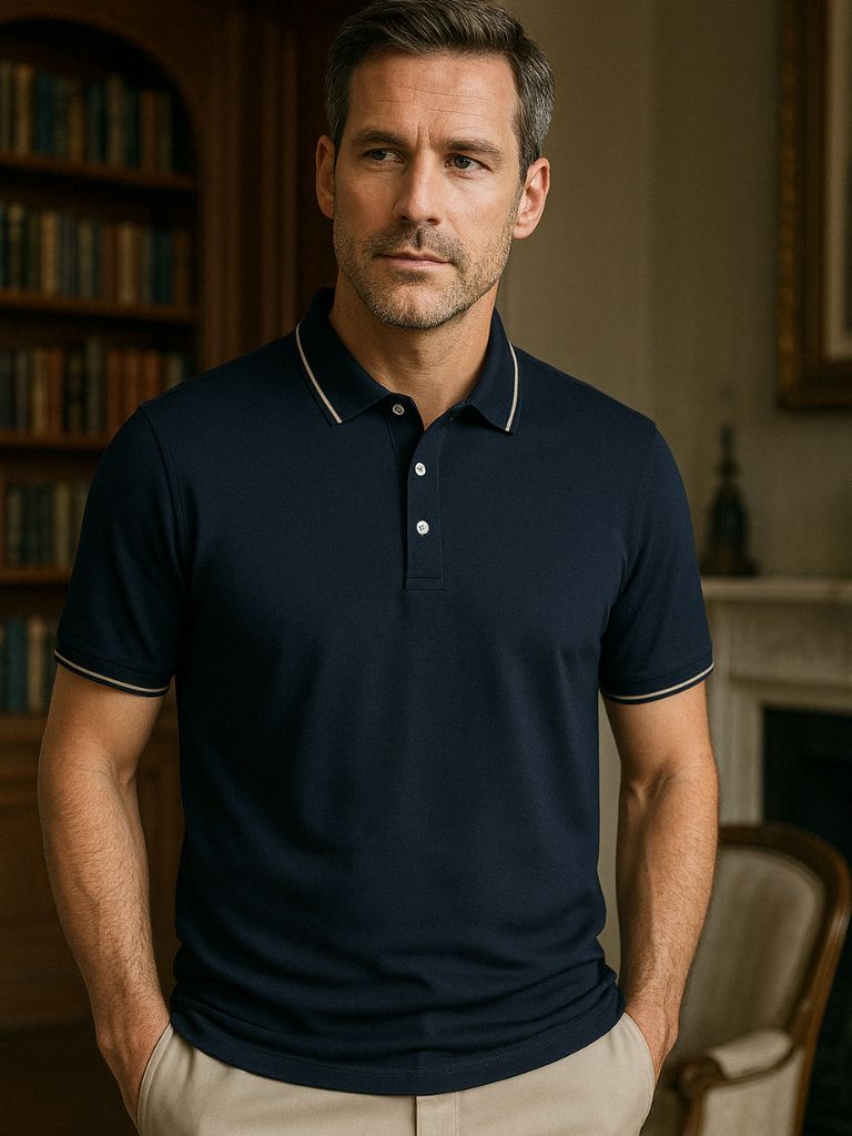 Midnight Trim Polo