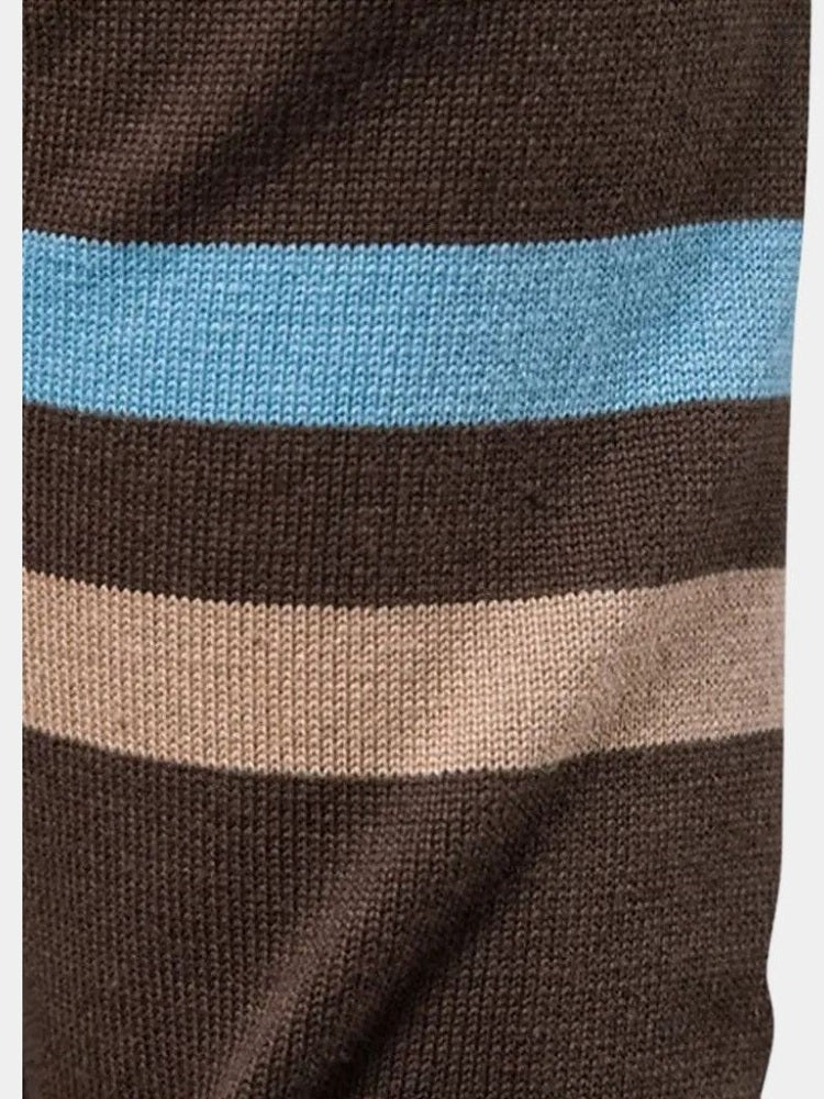 Anders™ | Strikcardigan med Lynlås