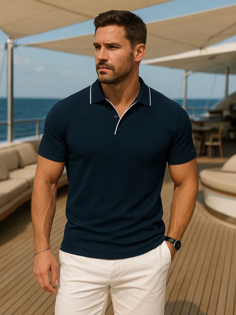 Bleu Volt Polo