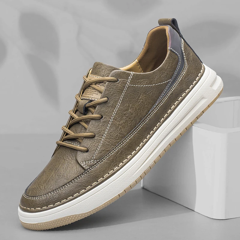 Klassiske Læder Sneakers