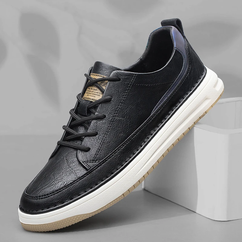 Klassiske Læder Sneakers
