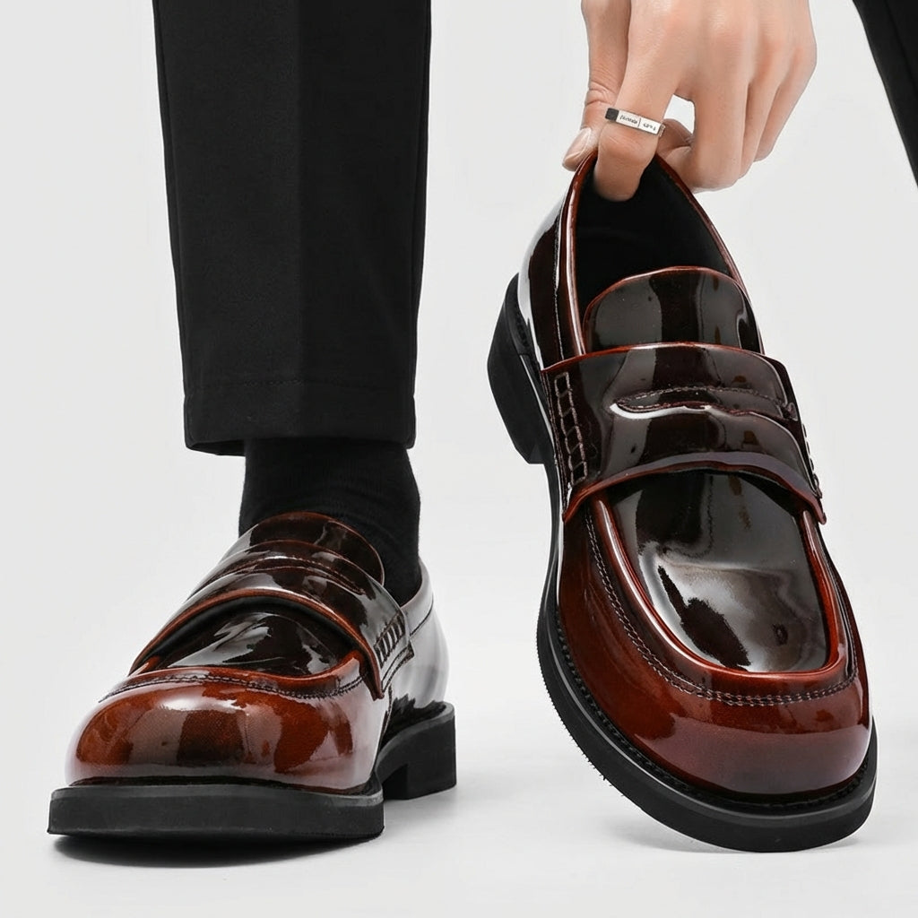 Salvatore Læder Loafers