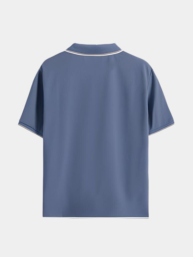 Noir V-hals Polo