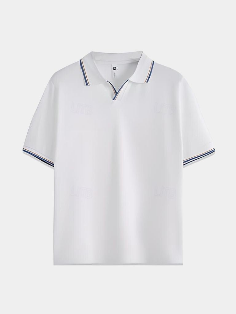 Noir V-hals Polo