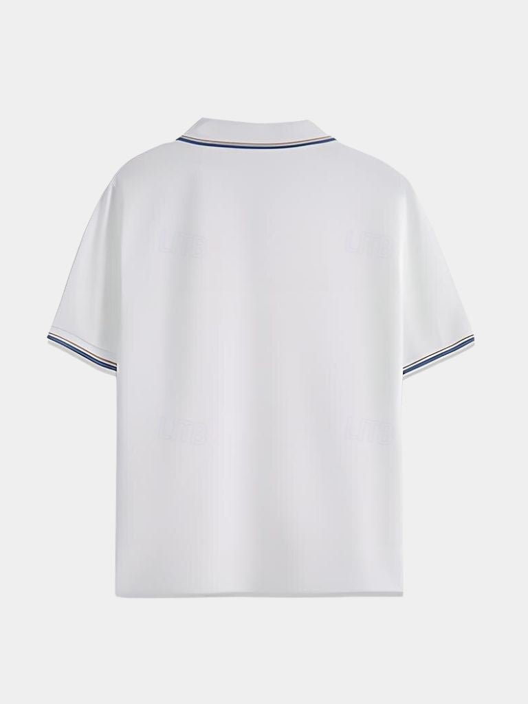 Noir V-hals Polo