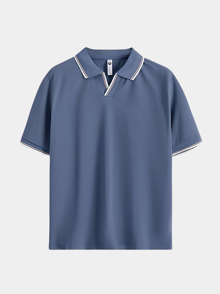 Noir V-hals Polo