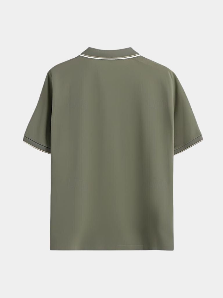 Noir V-hals Polo