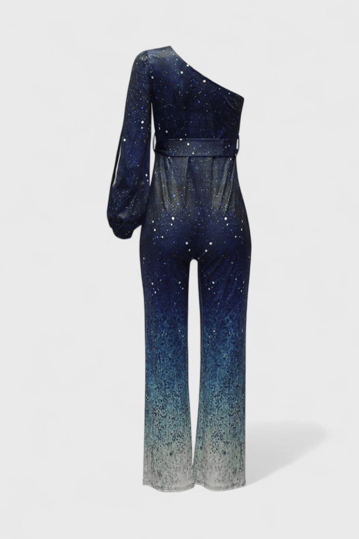 Jumpsuit med én skulder