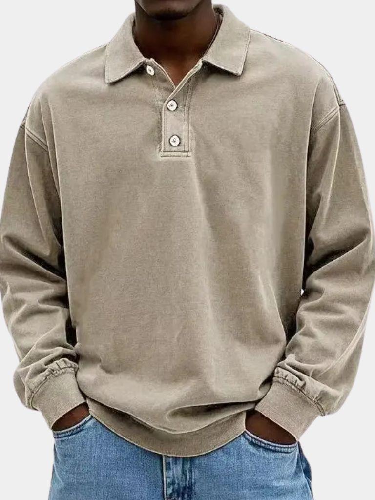 Knud™ | Canyon Mist Langærmet
