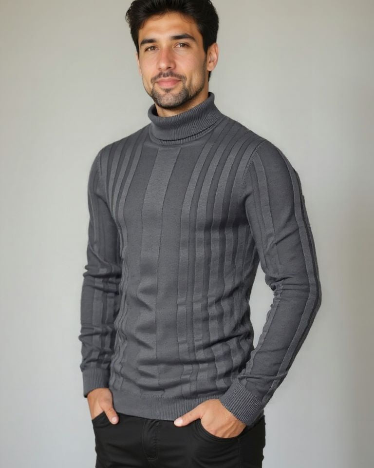 Højhalset Pullover
