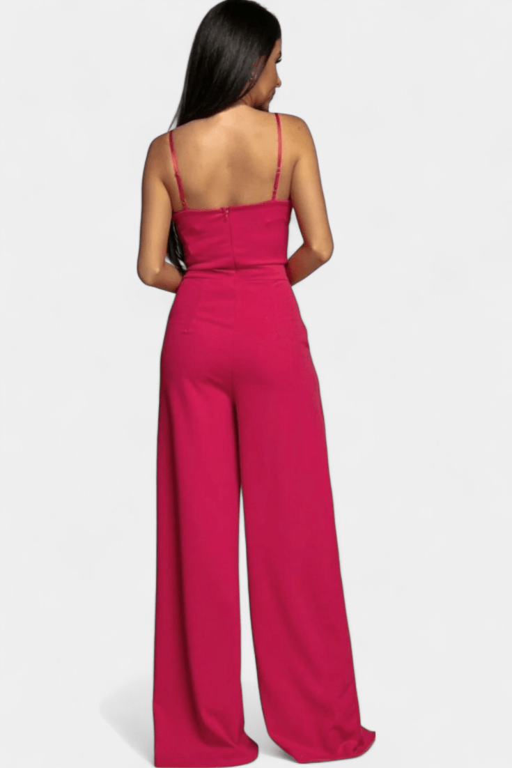 Jumpsuit med tynde stropper
