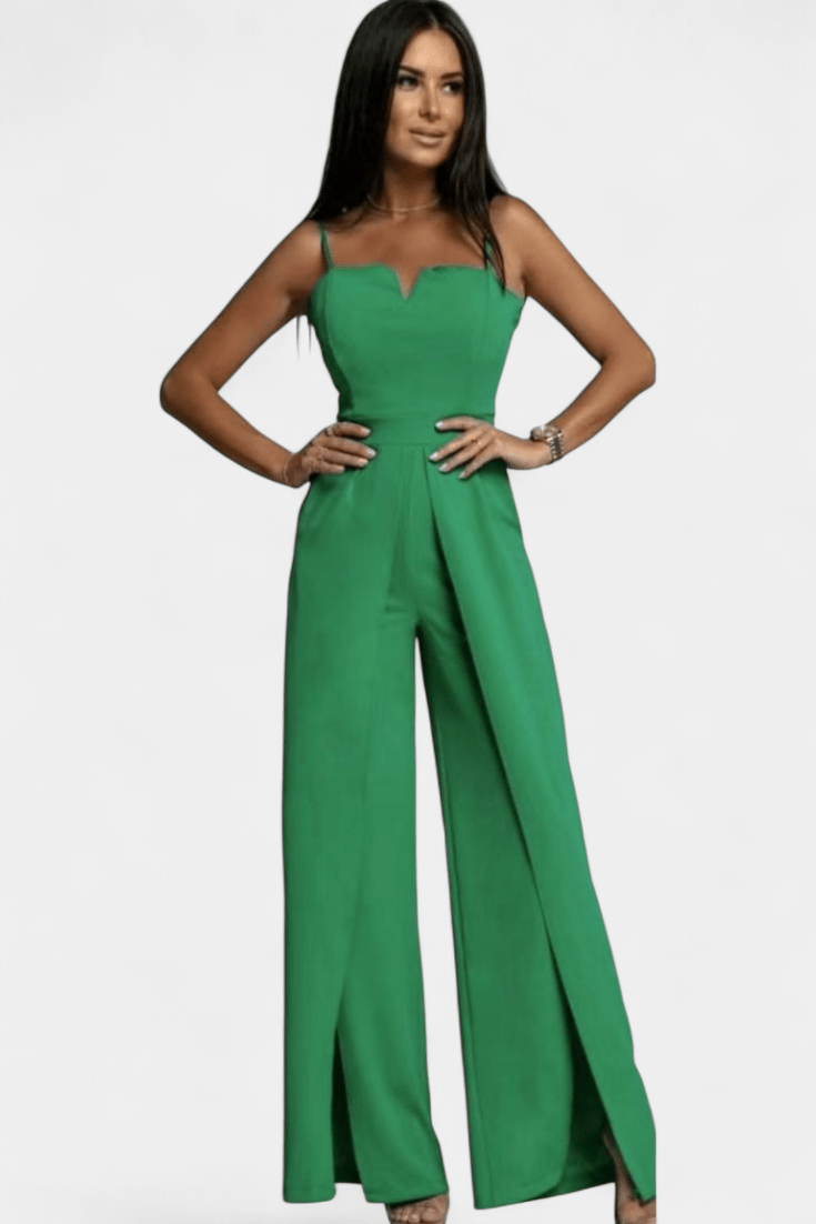 Jumpsuit med tynde stropper