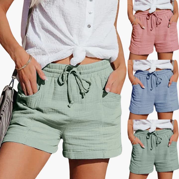Shorts med justerbar talje