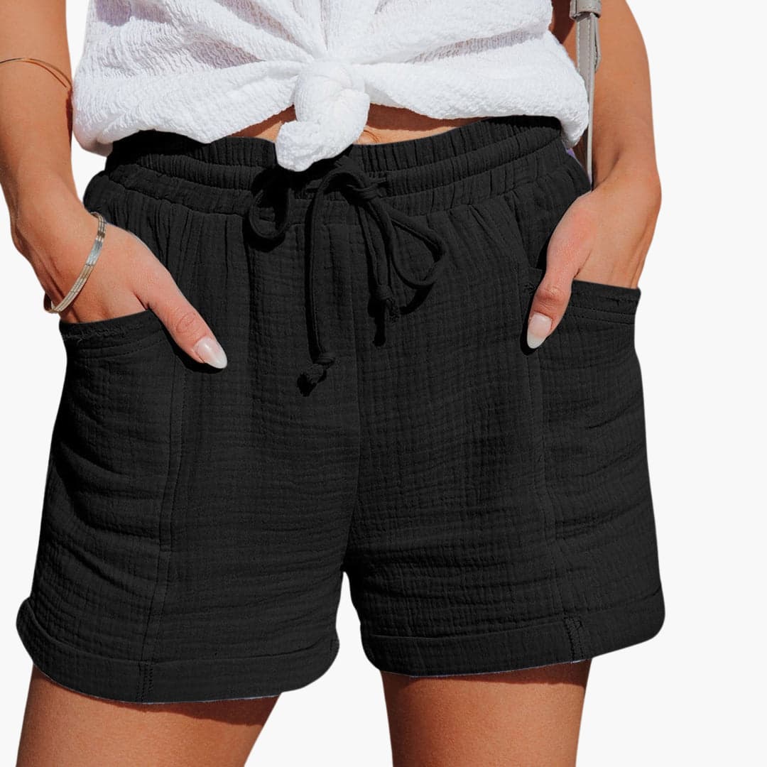Shorts med justerbar talje