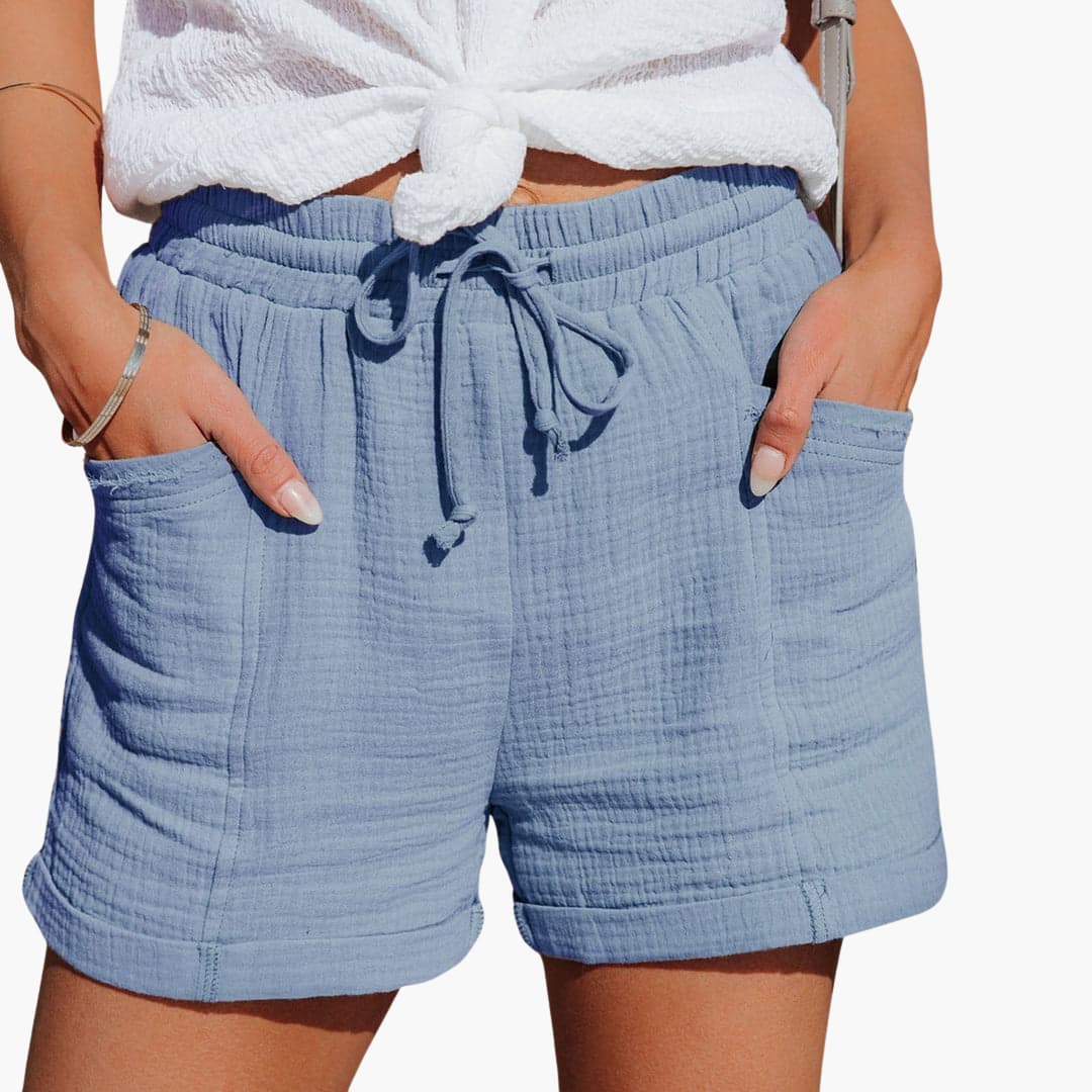 Shorts med justerbar talje