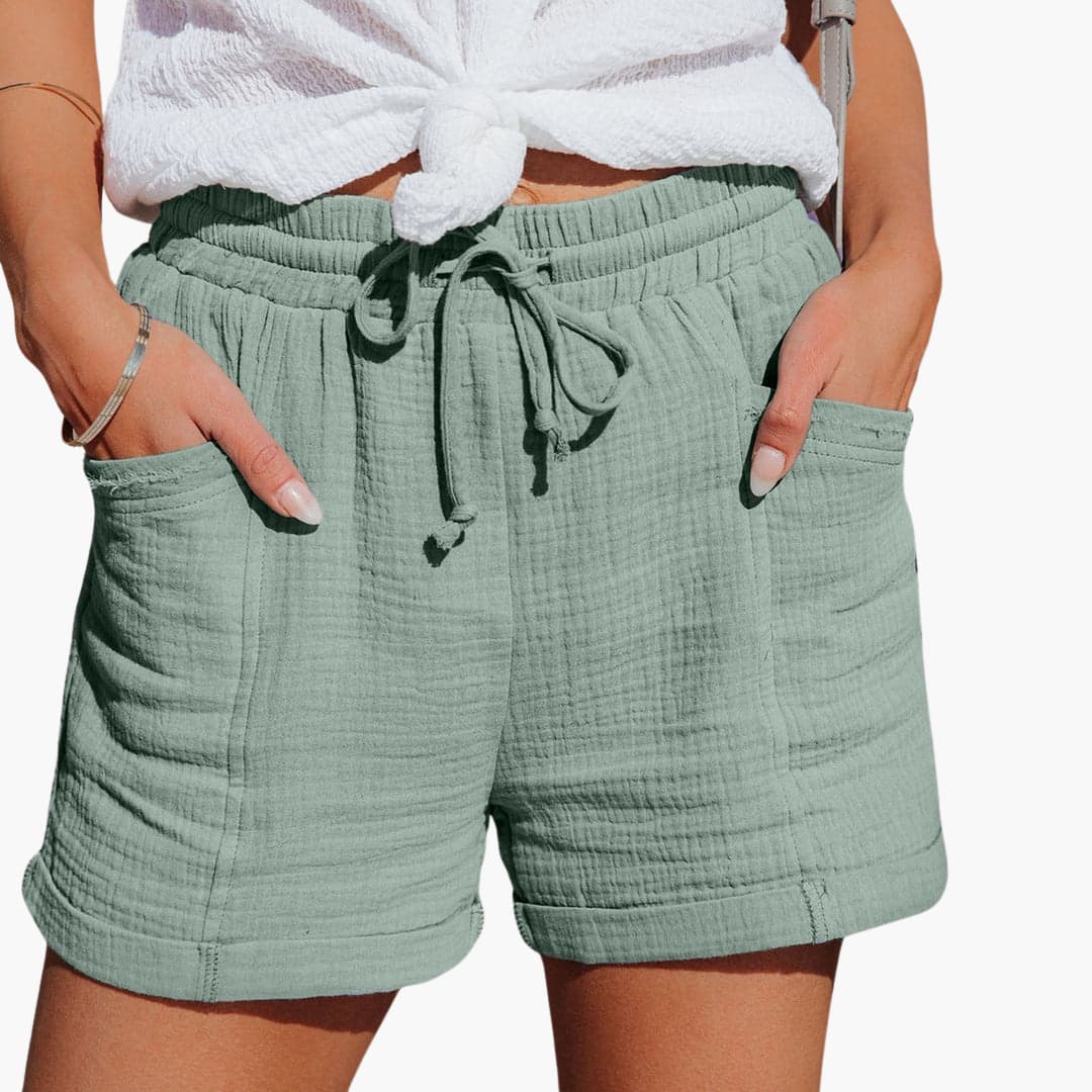 Shorts med justerbar talje