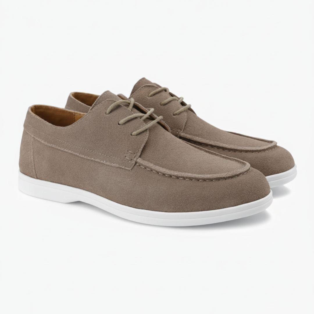 Premium Suede Snøresko