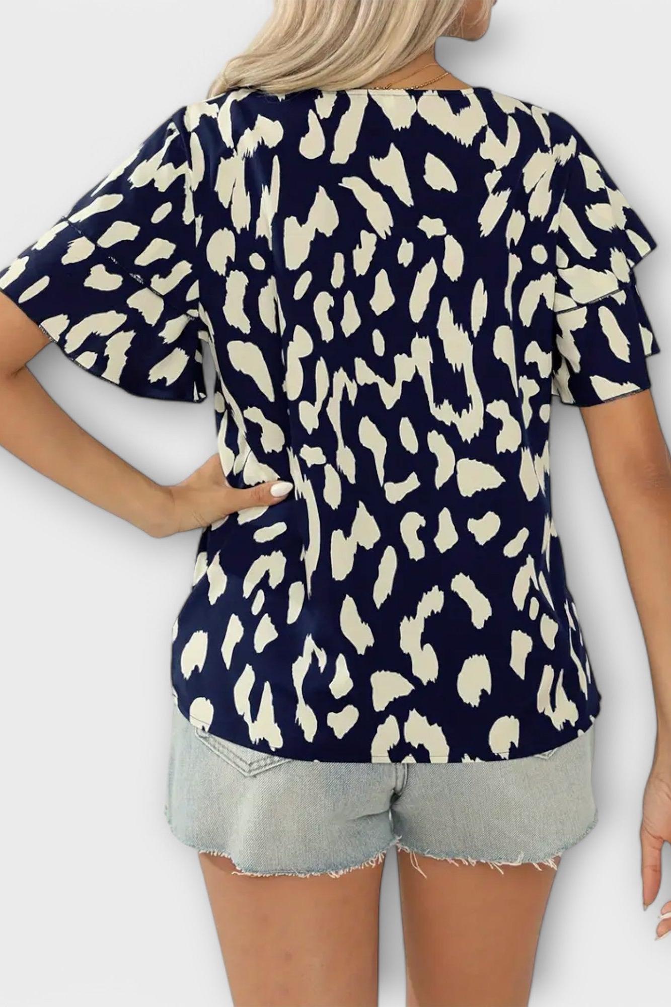 Nora | Leopard top
