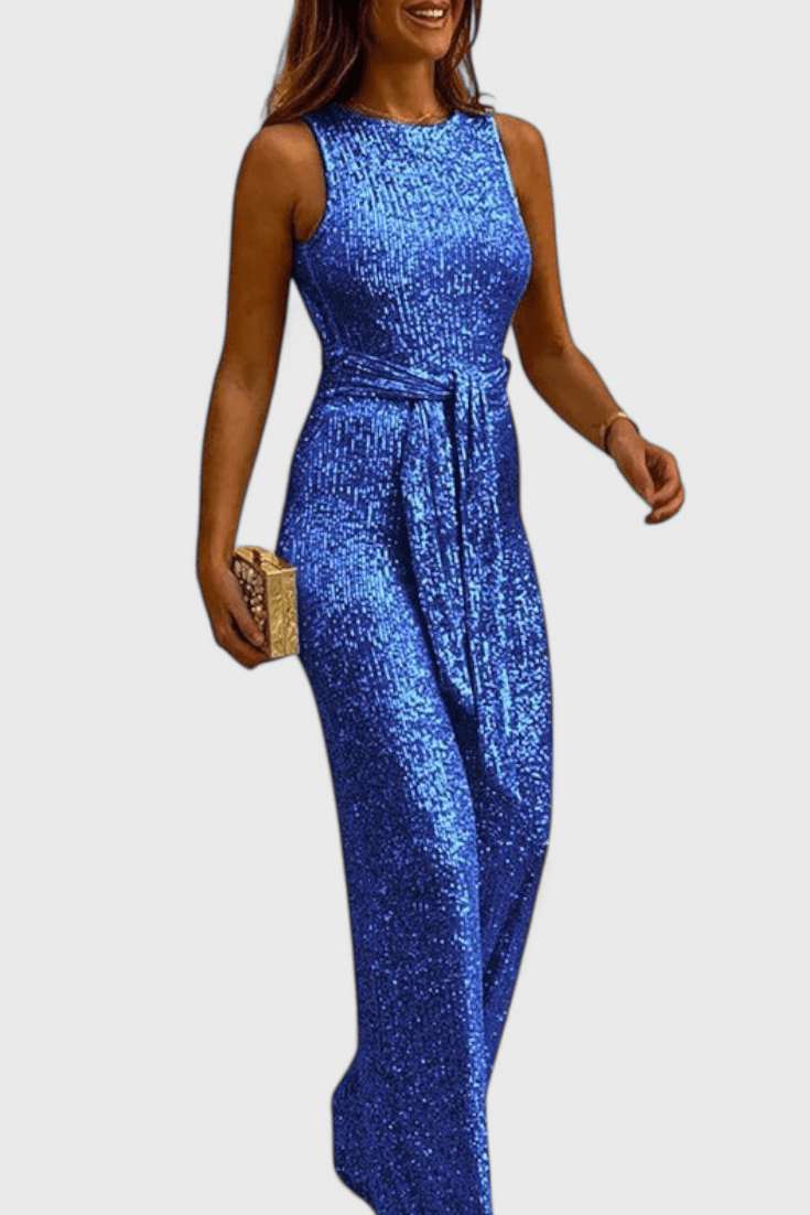 Jumpsuit med palietter
