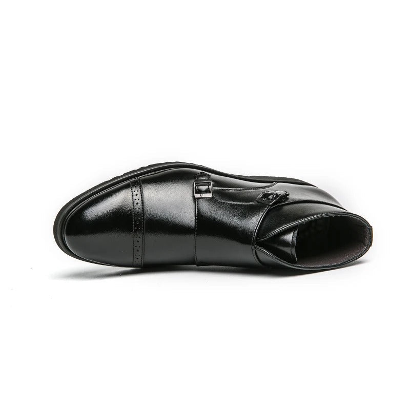 Parker™ | Kunstlæder Dobbelt-Monk-strap Støvler
