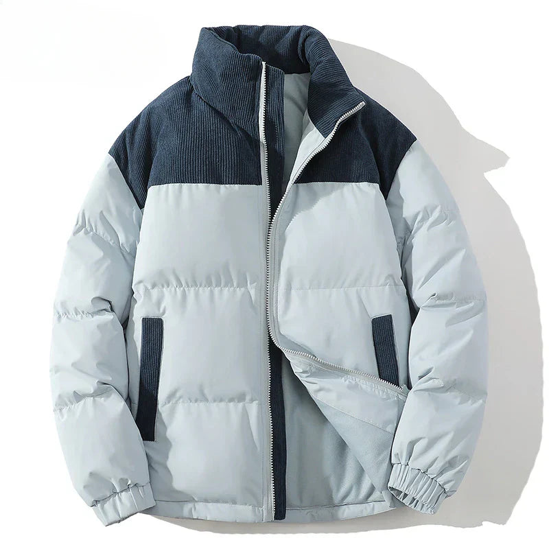 Avalon Ridge Corduroy Puffer Jakke