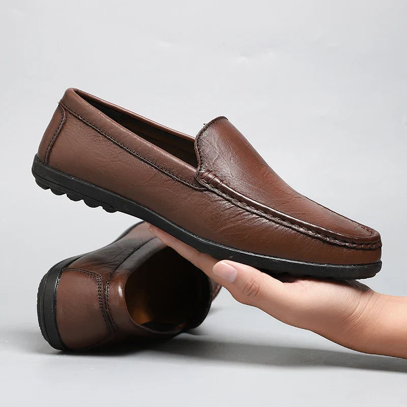 Herre Autentiske Læder Loafers