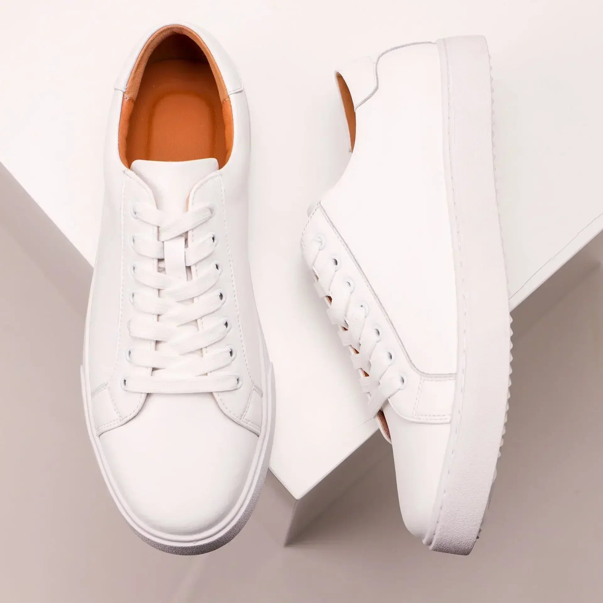 Ægte Læder Sneakers