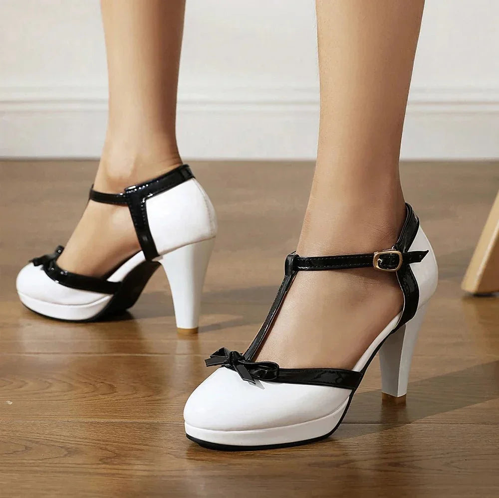 Vivienne T-Strap Hæle