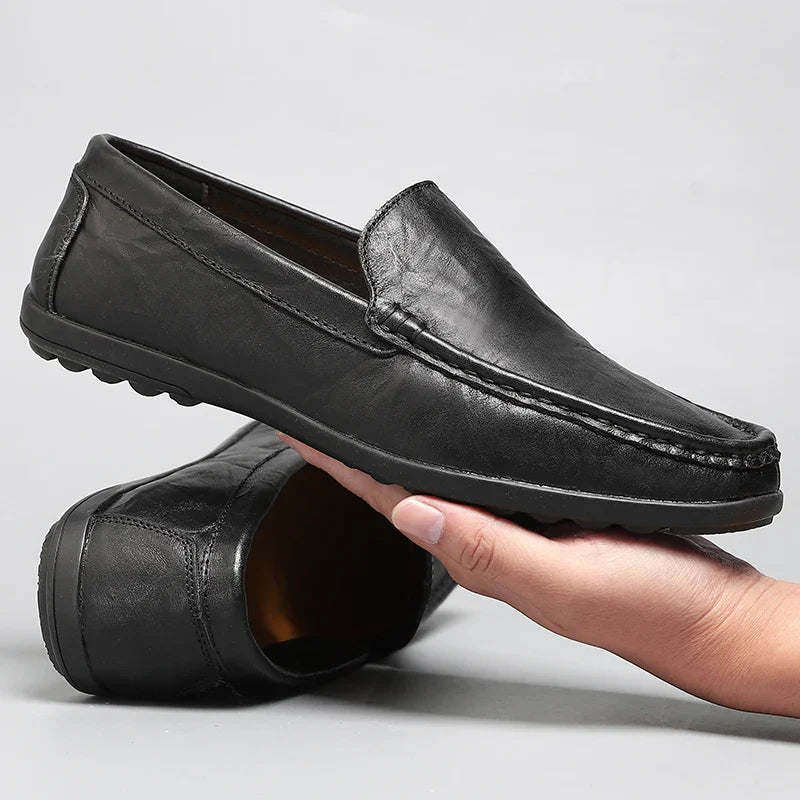 Herre Autentiske Læder Loafers