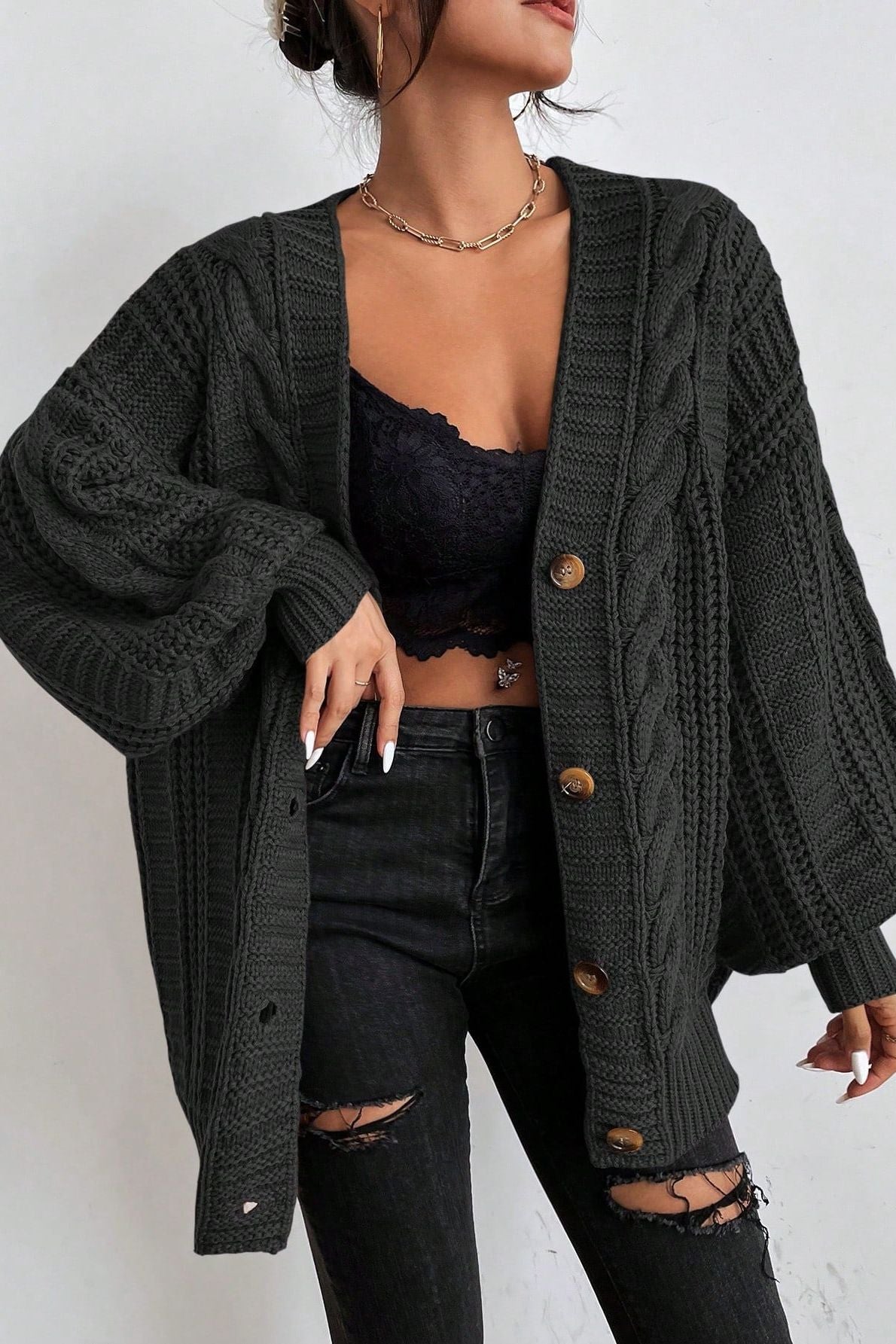 Saga | Oversize Cardigan