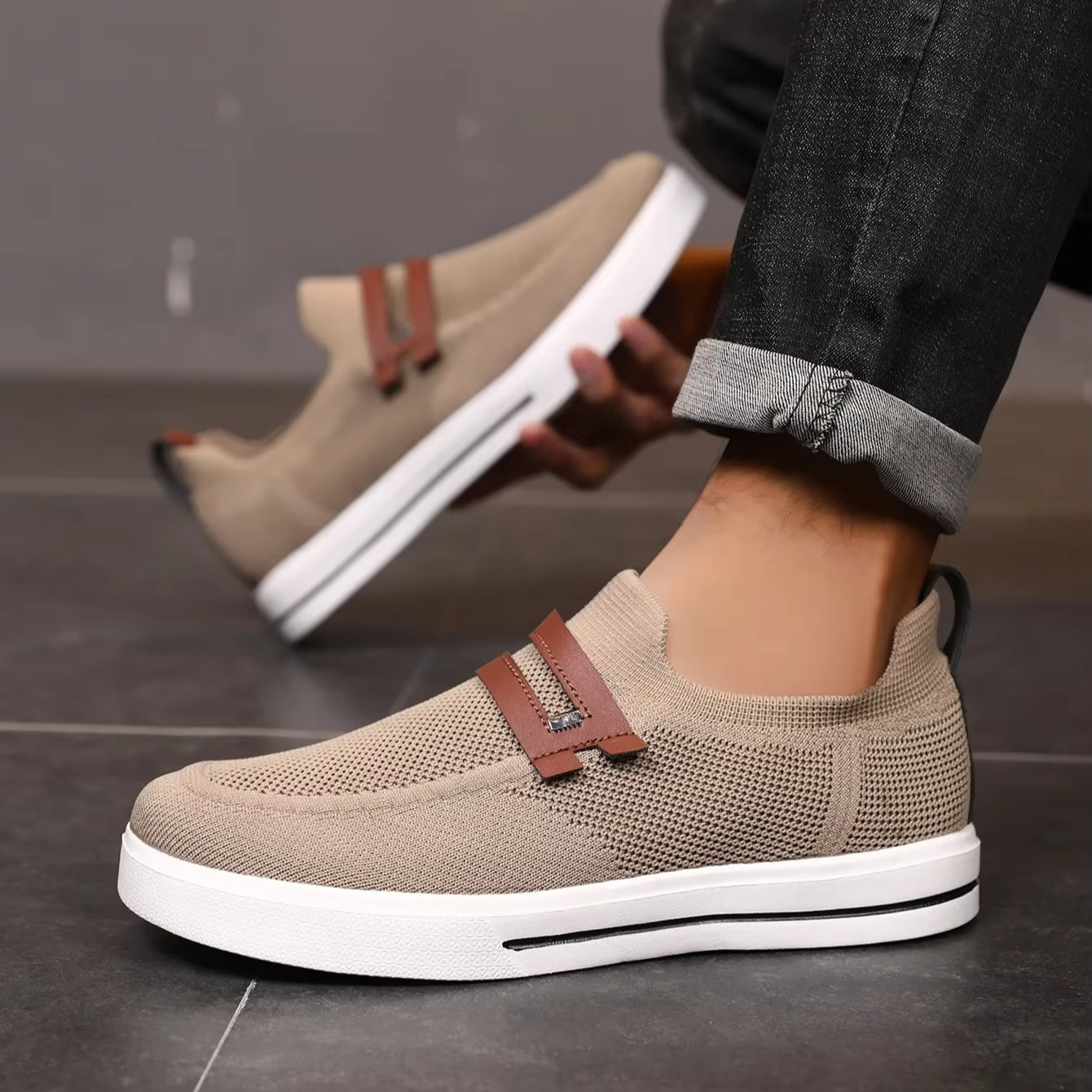 Air-Knit Sko
