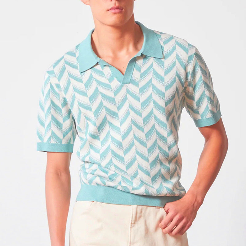 Lenoir™ | Polo med V-hals