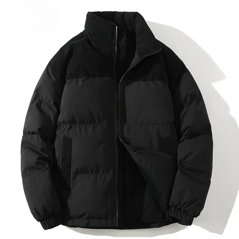 Avalon Ridge Corduroy Puffer Jakke